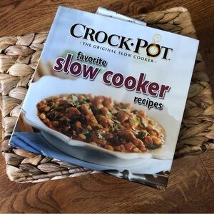 Crock-POT: Favorite Slow Cooker Recipes Hardcover Cookbook